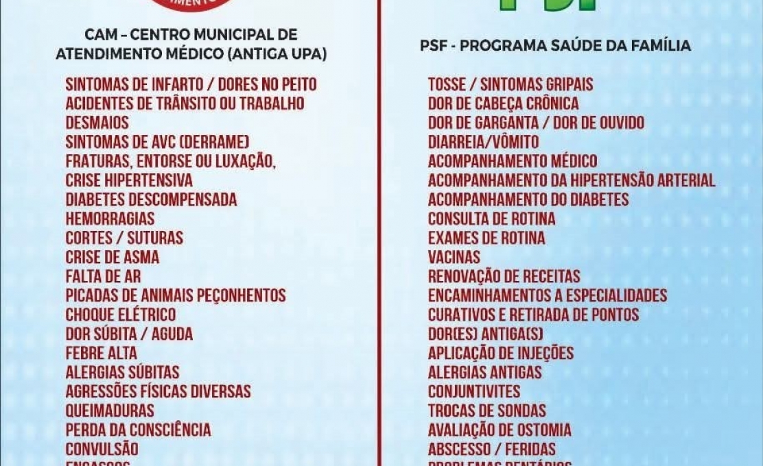 Prefeitura de Itapagipe adota novo protocolo de atendimento no Centro Municipal de Atendimento Médico (antiga upa)
