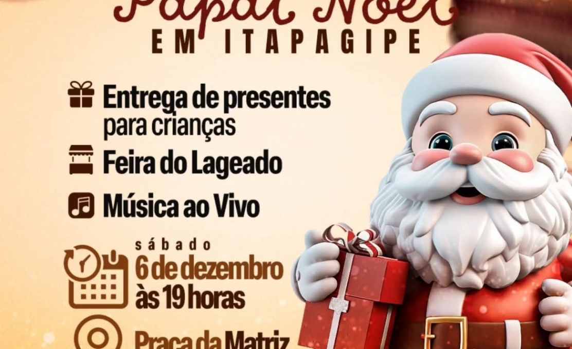  O Natal está chegando em Itapagipe