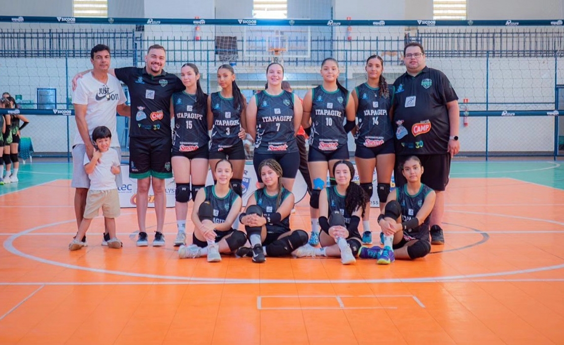 Itapagipe brilha na abertura da Copa 3 Rios de Vôlei Infantil e Estudantil 