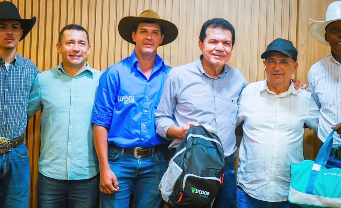Diretoria do Sicoob Itapagipe recebe deputado Bosco e prefeito Ricardo Garcia 
