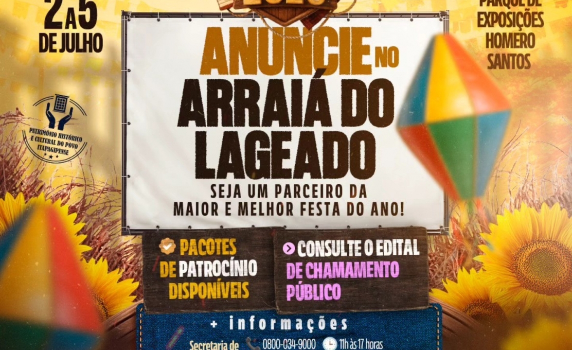 Empresas de Itapagipe e região: esta é a oportunidade de colocar sua marca em destaque em um dos eventos mais aguardados
