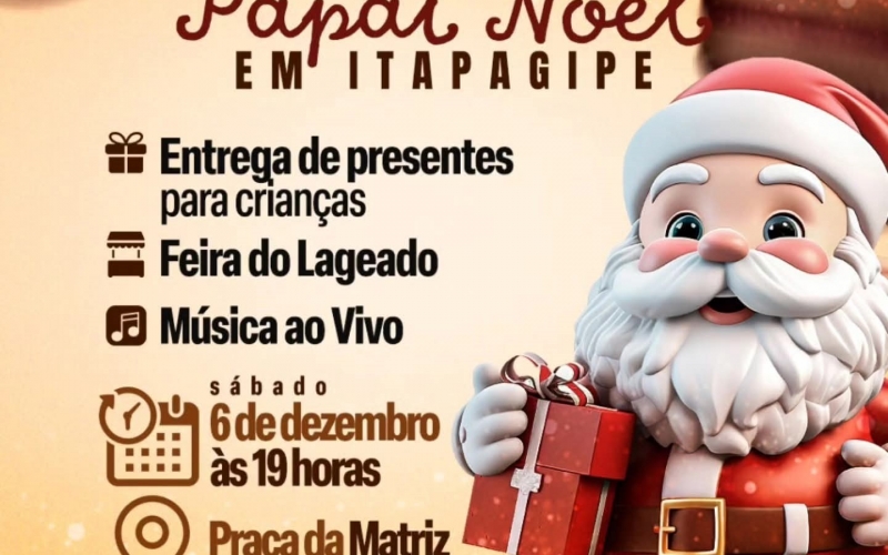  O Natal está chegando em Itapagipe