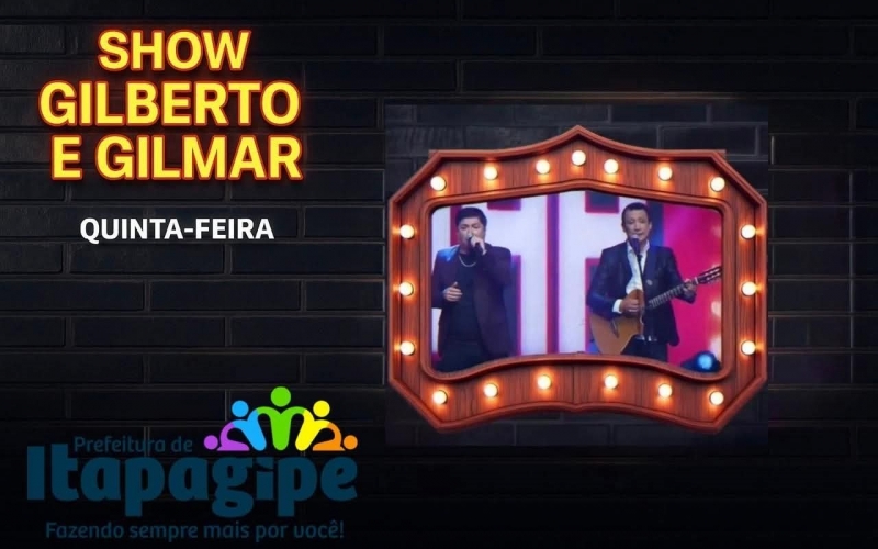 Parceria da Prefeitura com o Sindicato Rural garante show gratuito de Gilberto & Gilmar na quinta-feira da Expoita