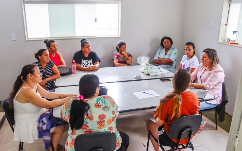 Futuras mamães participaram de encontro sobre cuidados na gestação