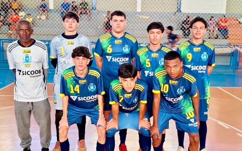 Categorias de base de Itapagipe entram em quadra pela Copa Três Rios de Futsal Estudantil/Infantil