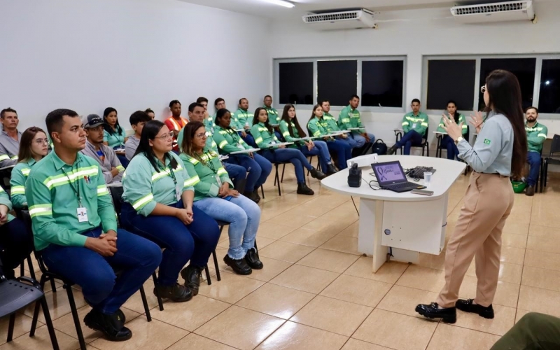 Janeiro Branco: Secretaria Municipal de Saúde promove palestra na Usina BP Bioenergia