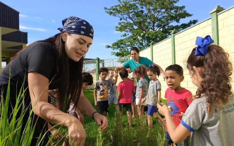 Educação Infantil de Itapagipe realiza capacitação com enfoque em saúde, natureza e aprendizagem integral