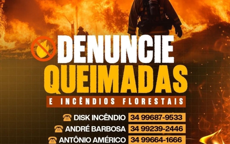 Você sabia que a Prefeitura de Itapagipe conta com o DISK INCÊNDIO