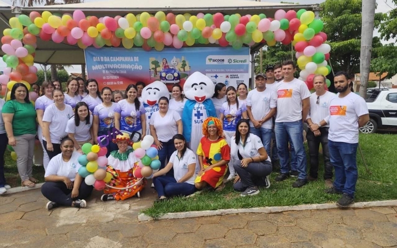 Secretaria Municipal de Saúde realiza  o Dia D da Campanha de Multivacinação