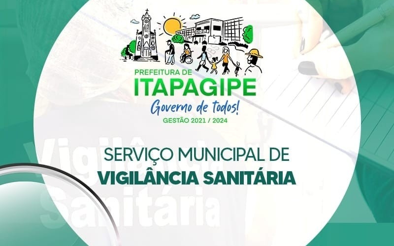 O município de Itapagipe, através da Vigilância Sanitária, informa que está conectado ao programa da Rede Simples