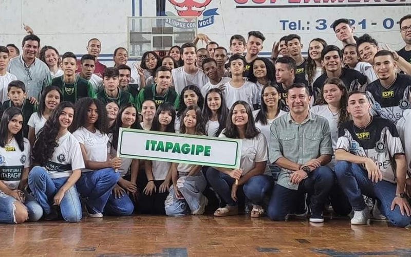 Nesta terça-feira, dia 10 de maio, o município de Itapagipe estreou na primeira etapa do JEMG 2022 (Jogos Escolares)