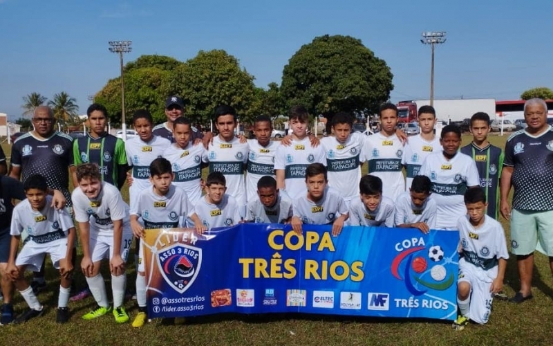 Itapagipe vence nas três categorias de base na Copa Três Rios de Futebol Infantil Estudantil