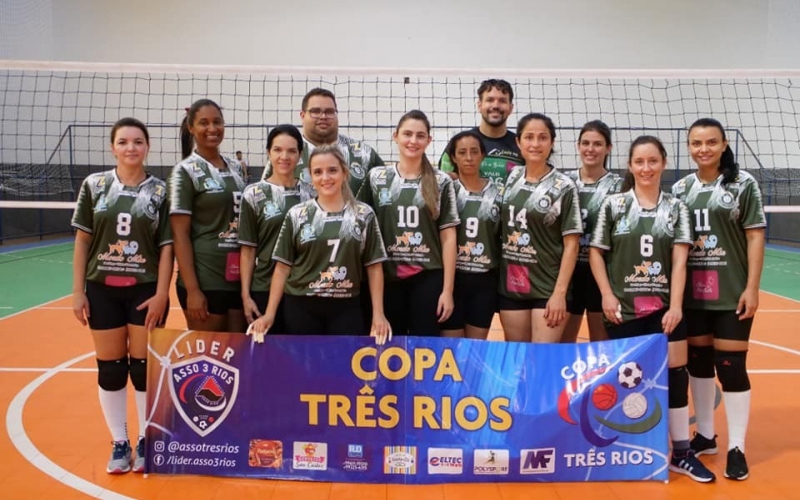 Itapagipe estreia na 1° Copa Três Rios de Voleibol