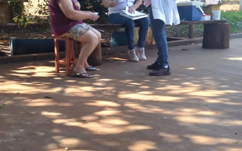 Dia D vacinação contra febre amarela visitando os bairros, comunidades rurais e Vila coqueiros