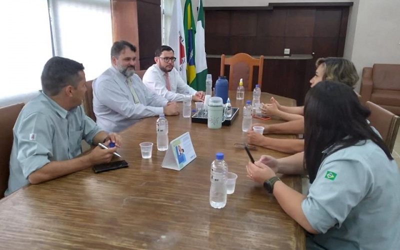 Nesta terça-feira,13 de setembro, o prefeito Ricardo Garcia recebeu a diretoria da OAB do município
