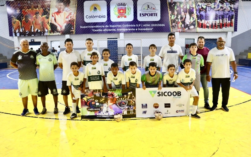 Nesta quinta-feira, 27 de julho, Itapagipe visitou a cidade de Colômbia pela Copa Três Rios Infantil de Futsal