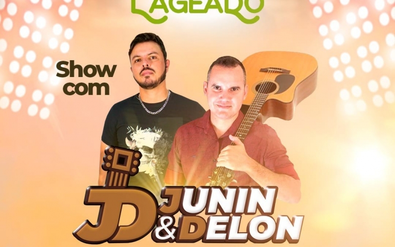 Sextou com show de Junin & Delon na Feira do Lageado