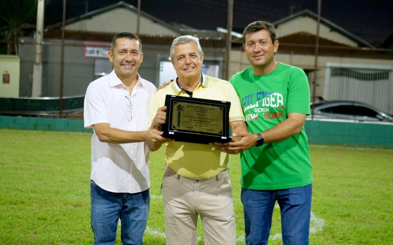 Nesta sexta-feira, dia 26 de janeiro, aconteceu a abertura da 1° Copa Municipal de Futebol Society Luiz Aceje