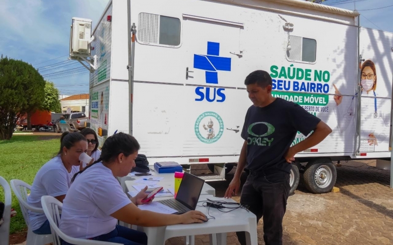 A prefeitura de Itapagipe, por meio da Secretaria Municipal de Saúde (SMS), segue com o projeto “Saúde no seu Bairro”