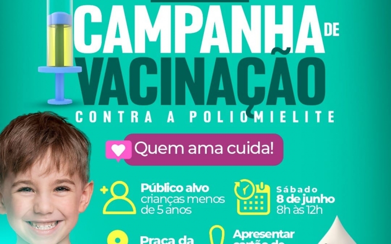 Campanha de vacinação contra a poliomielite