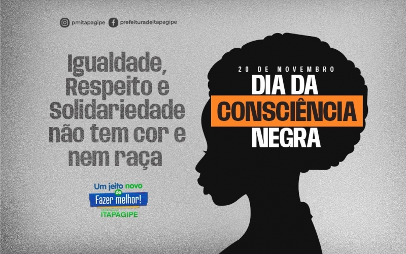 20 de novembro, Dia Nacional da Consciência  Negra