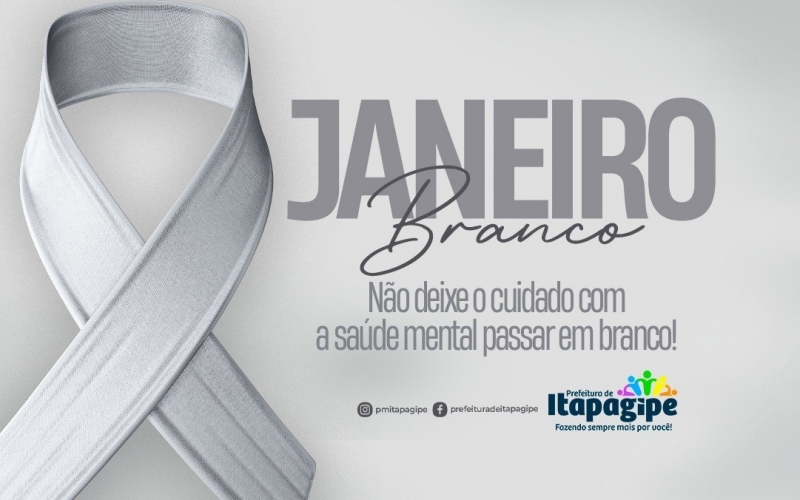 Janeiro Branco: campanha convida para a promoção da saúde mental